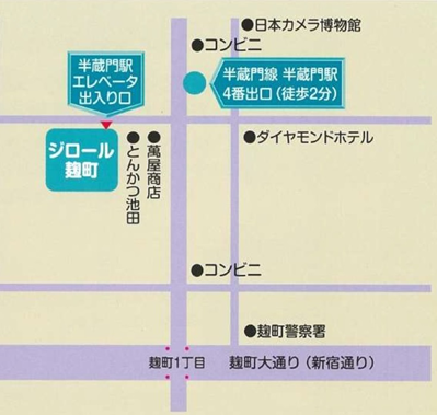 地図：きのこカフェ