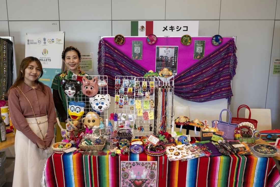写真：メキシコのブース