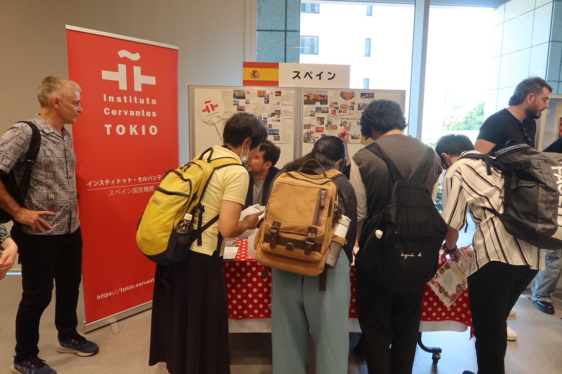 写真：スペインのブース