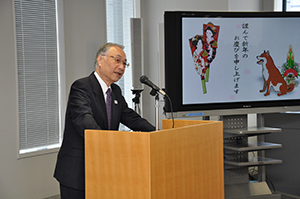 画像：区長の挨拶