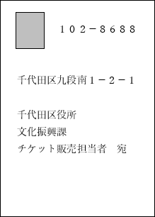 画像：はがき 表