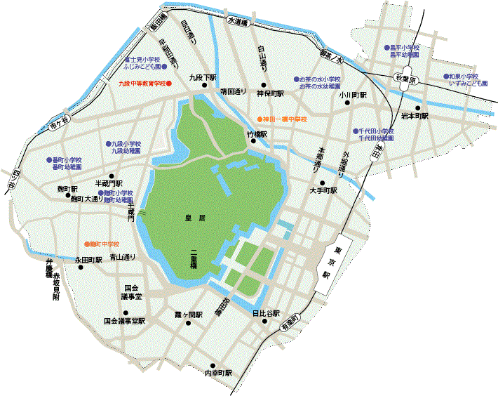 区立学校全図