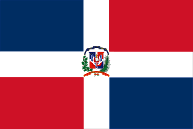画像：ドミニカ共和国の国旗