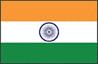 画像：インドの国旗