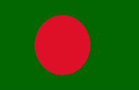 画像：バングラデシュ人民共和国の国旗