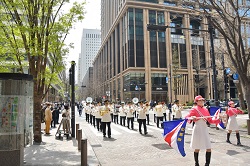 写真：春の交通安全運動の様子