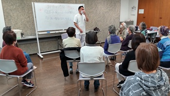 画像：富士見接骨院の取り組みの様子2