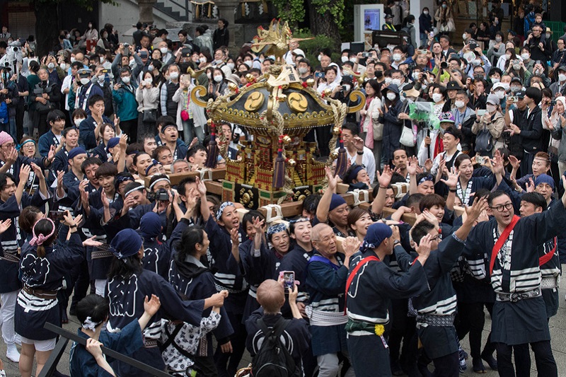 写真：令和5年 神田祭 宮入（165）