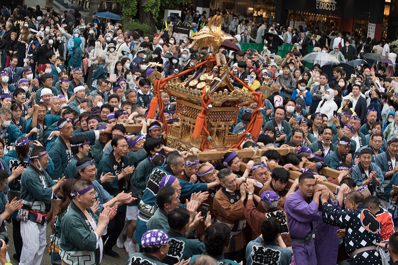 写真：令和5年 神田祭 宮入（170）