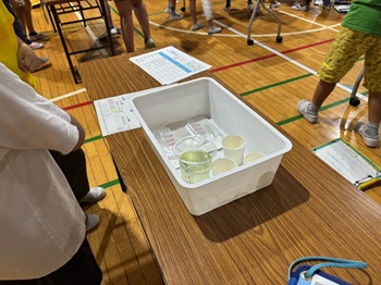 写真：水質実験の様子2