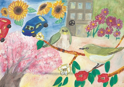 画像：「鳥も花も人も楽しく暮らせる四季のある千代田区」正木 優和さん