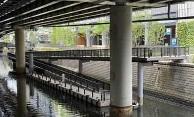 写真：鎌倉河岸船着場