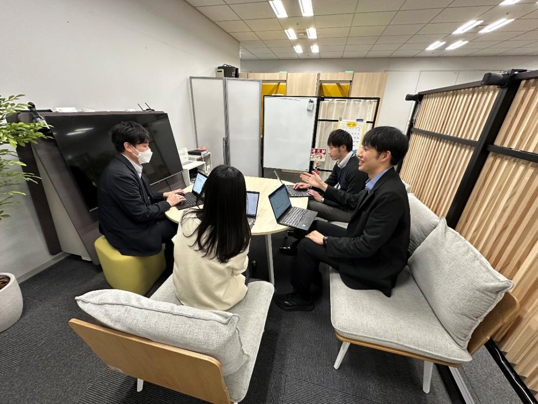 画像:ワークプレイス変革 モデル実施場所のイメージ