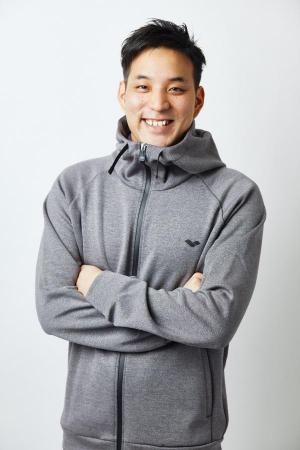 写真：プロスイマーの立石 諒さん（元水泳日本代表 2012Londonオリンピック 男子200メートル平泳ぎ 銅メダル）