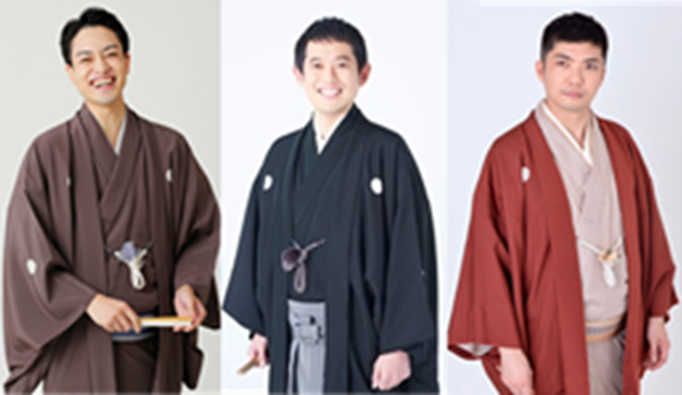 画像：第5回ちよぴた落語会の出演者