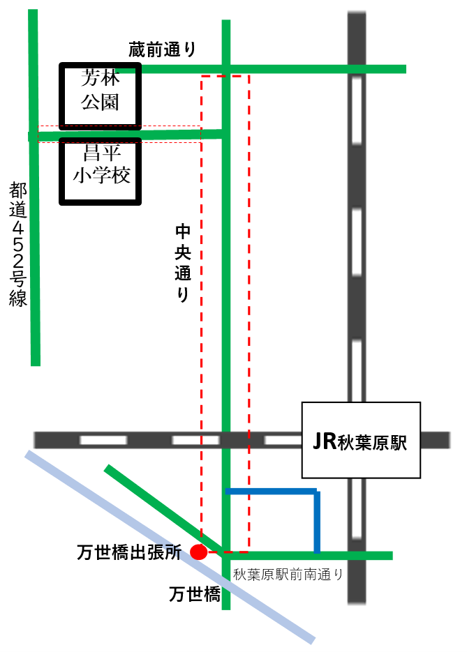 画像：クリーン大作戦実施エリア