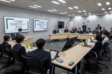 写真：生徒会サミットの様子