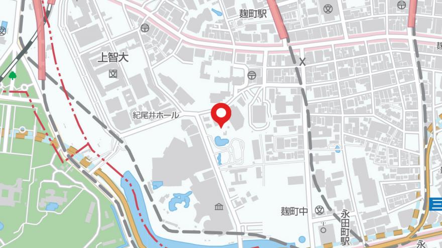 画像：偕香苑地図