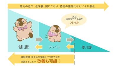 画像：フレイルのイメージ図