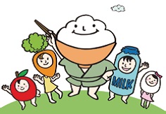 画像：ちよだ食育キャラクター