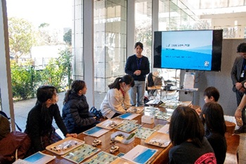 写真:株式会社日本能率協会コンサルティングのブースの様子