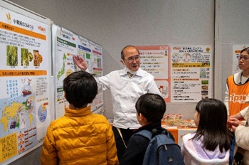 写真:株式会社ニップンのブースの様子