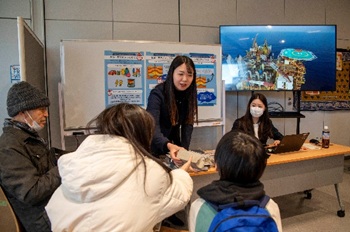 写真:ENEOS Xploraのブースの様子