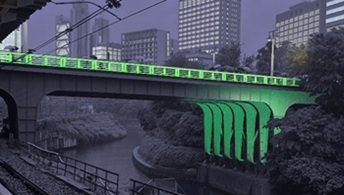 画像:お茶の水橋(イメージ図)