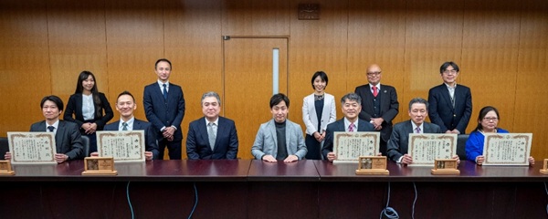 写真：表彰式の様子