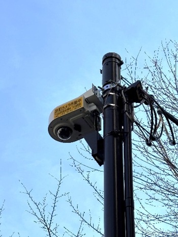 写真：防犯カメラ設置イメージ