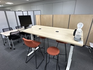 写真:変更後のワークプレイスレイアウト4