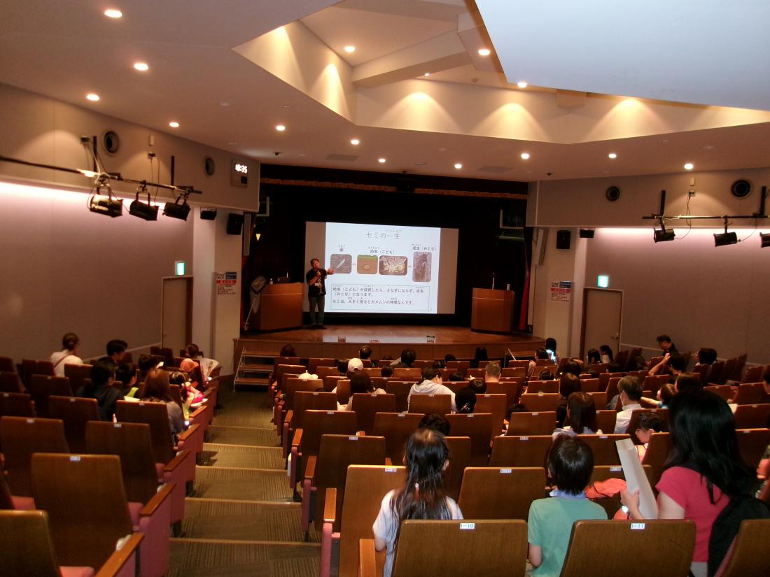 写真:講義中の様子