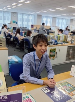 写真:一般事務の業務の様子