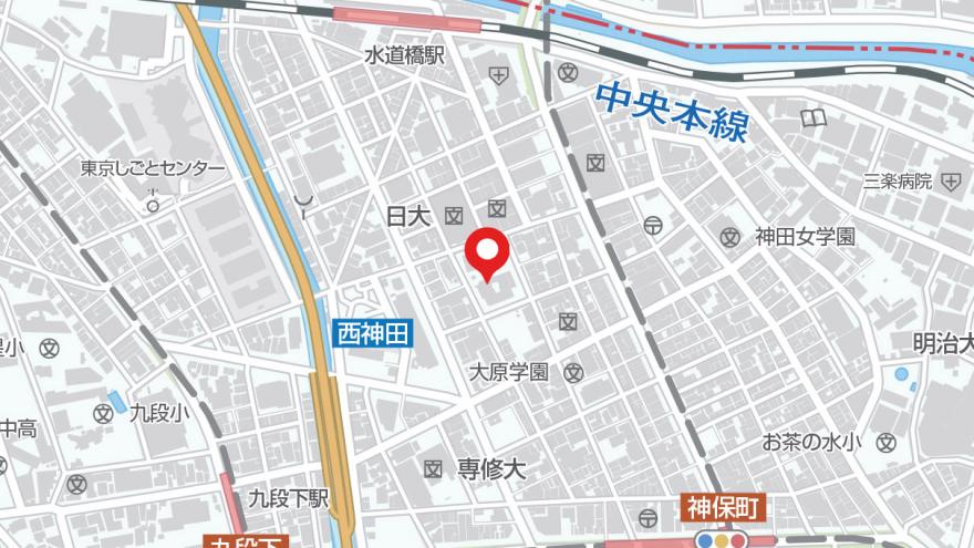 西神田保育園地図