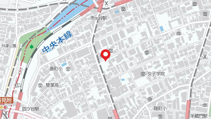 四番町児童館地図