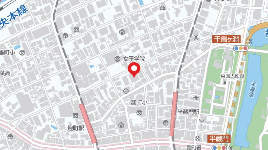 いきいきプラザ一番町地図