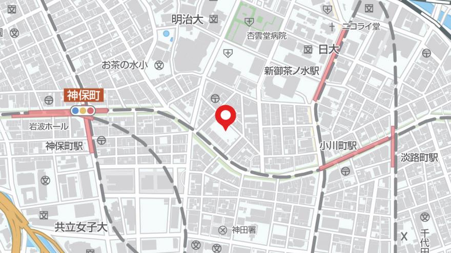 小川広場地図