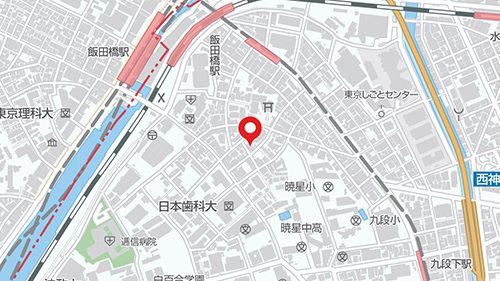 画像：富士見出張所・区民館案内地図