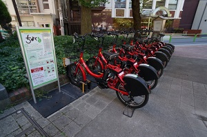 写真：ちよくるに使用される自転車